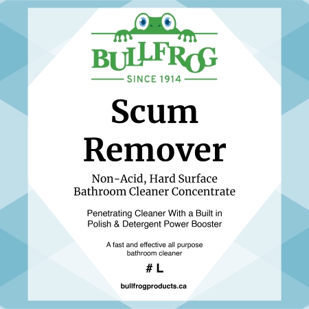 Scum Remover front label image
